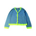 A Blue Cardigans from Bonpoint in size 2T for girl. (Front View)
