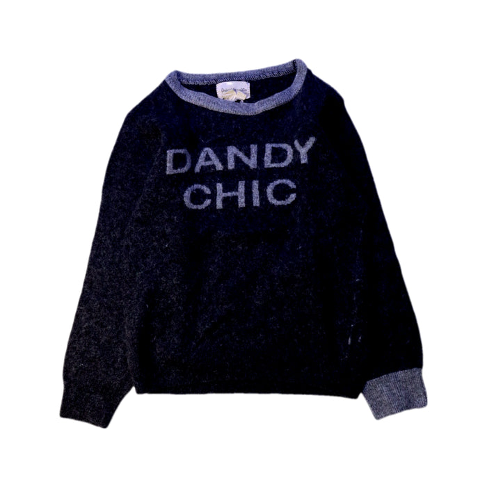 A Black Crewneck Sweatshirts from Arsène et les pipelettes in size 6T for neutral. (Front View)