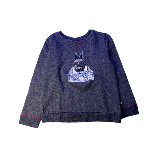 A Grey Crewneck Sweatshirts from Arsène et les pipelettes in size 6T for neutral. (Front View)
