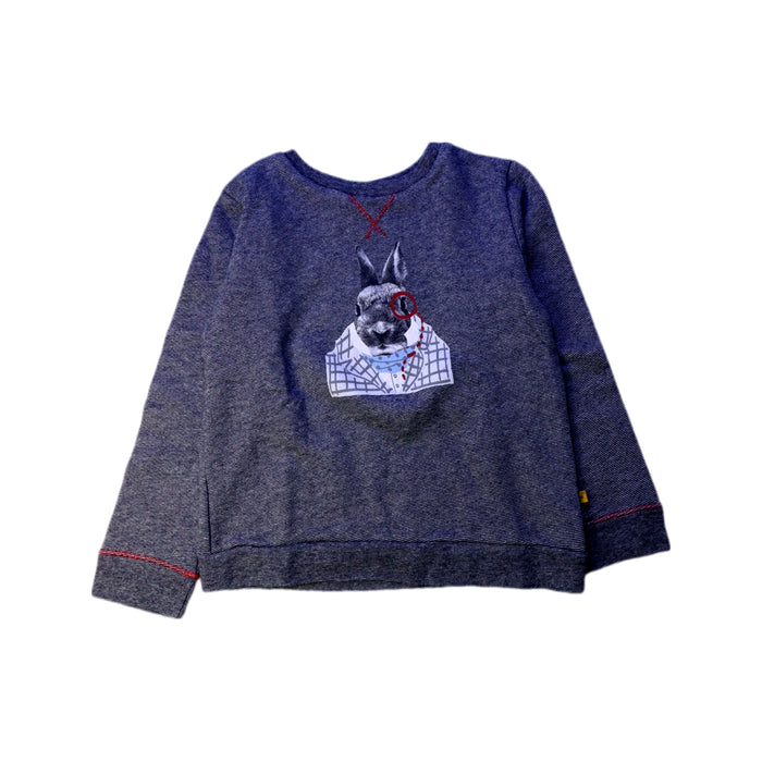 A Grey Crewneck Sweatshirts from Arsène et les pipelettes in size 6T for neutral. (Front View)