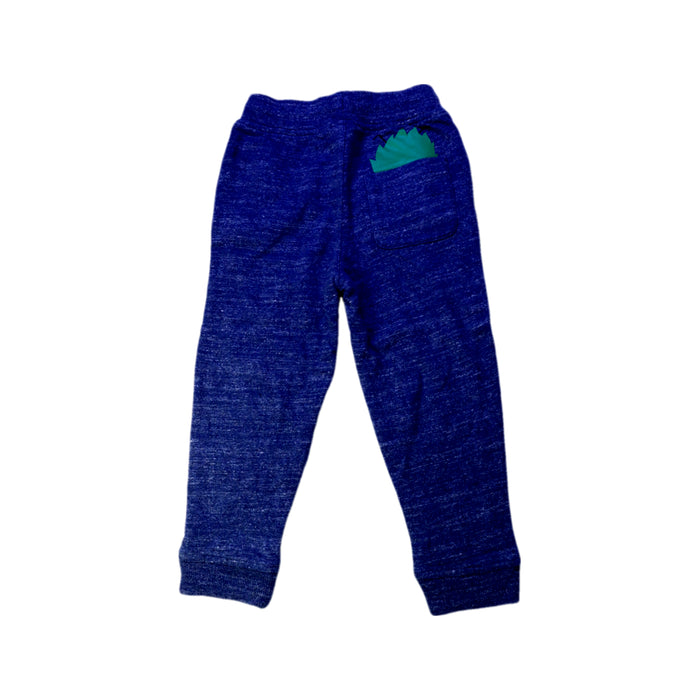 A Blue Sweatpants from Crewcuts in size 4T for boy. (Back View)