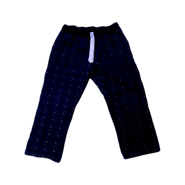 A Navy Casual Pants from Petit Bateau in size 3T for boy. (Front View)