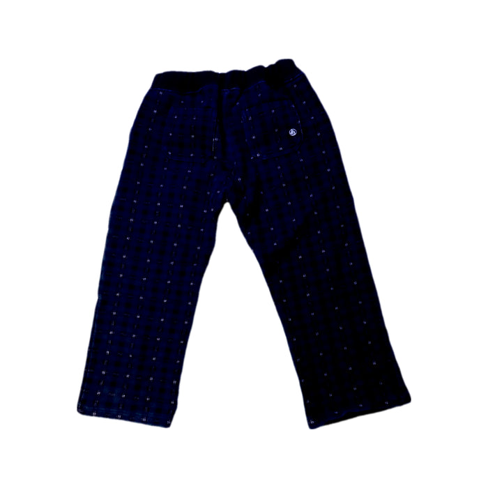 A Navy Casual Pants from Petit Bateau in size 3T for boy. (Back View)
