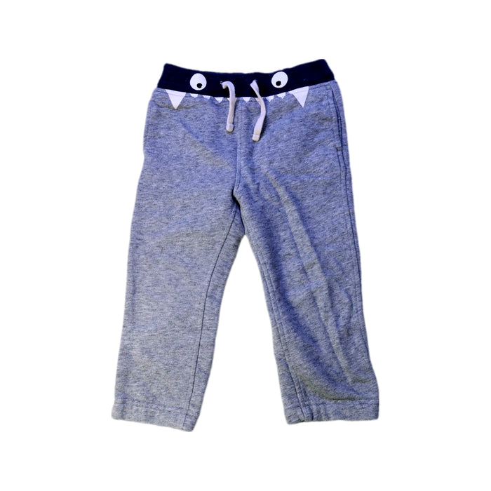A Grey Sweatpants from Crewcuts in size 3T for boy. (Front View)
