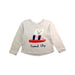 A Beige Crewneck Sweatshirts from Oeuf in size 2T for boy. (Front View)