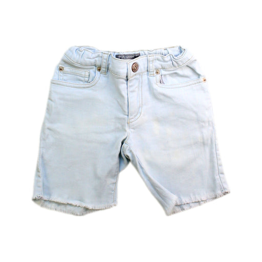 A Blue Shorts from Bonpoint in size 4T for girl. (Front View)