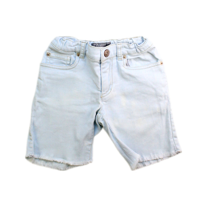 A Blue Shorts from Bonpoint in size 4T for girl. (Front View)