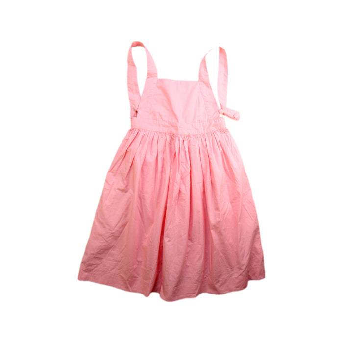 A Pink Sleeveless Dresses from Bonpoint in size 4T for girl. (Front View)