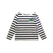 A White Long Sleeve T Shirts from Mini Rodini in size 5T for girl. (Front View)