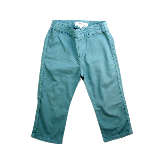 A Green Casual Pants from Bonpoint in size 2T for neutral. (Front View)
