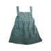 A Green Overall Dresses from Mabo in size 4T for girl. (Front View)