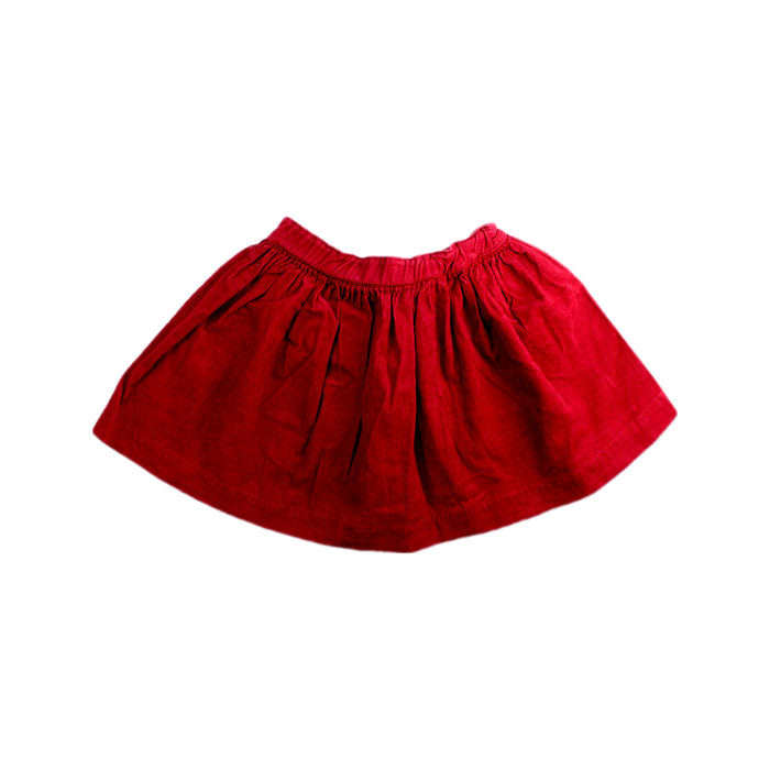 A Red Short Skirts from Bonpoint in size 4T for girl. (Front View)