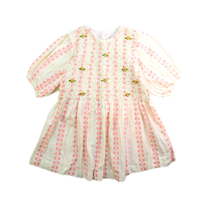 A Pink Long Sleeve Tops from Bonjour in size 8Y for girl. (Front View)