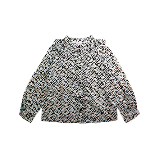 A Black Long Sleeve Shirts from Bonpoint in size 4T for girl. (Front View)