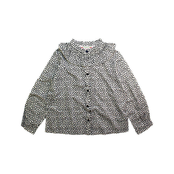 A Black Long Sleeve Shirts from Bonpoint in size 4T for girl. (Front View)