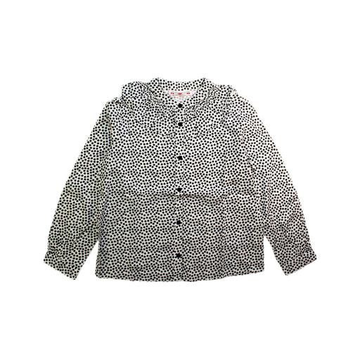 A Black Long Sleeve Shirts from Bonpoint in size 6T for girl. (Front View)