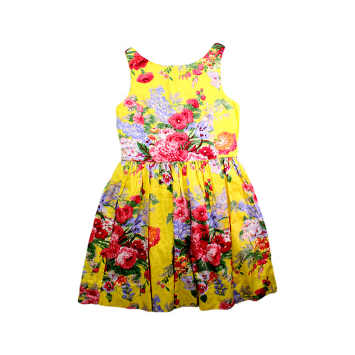 A Multicolour Sleeveless Dresses from Polo Ralph Lauren in size 8Y for girl. (Front View)