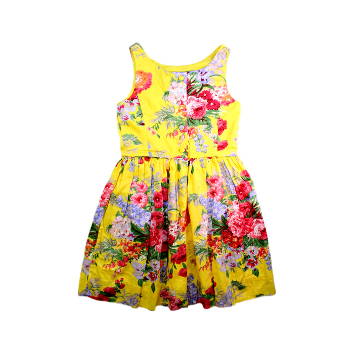 A Multicolour Sleeveless Dresses from Polo Ralph Lauren in size 8Y for girl. (Back View)