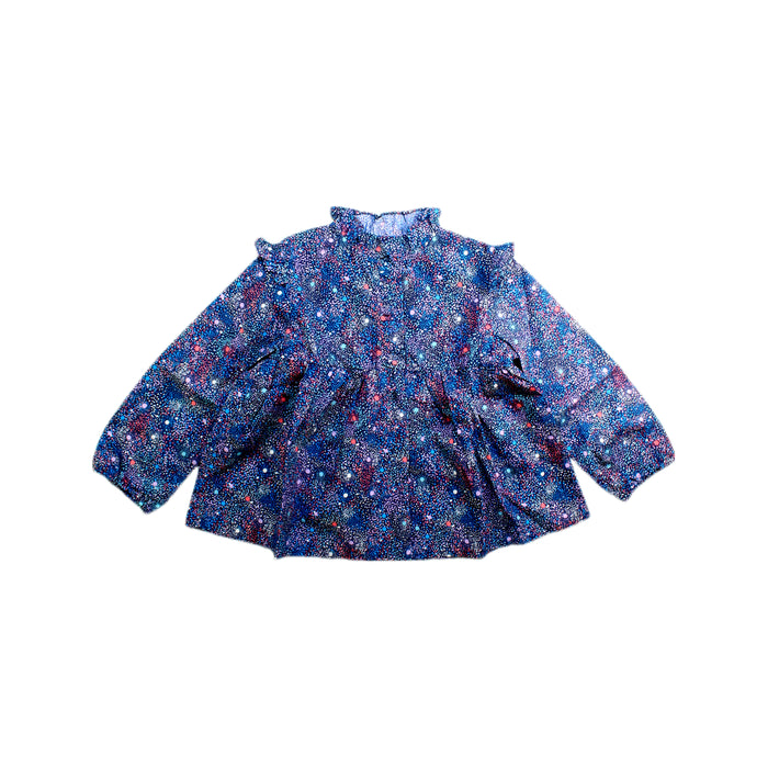 A Multicolour Long Sleeve Tops from Bonton in size 4T for girl. (Front View)