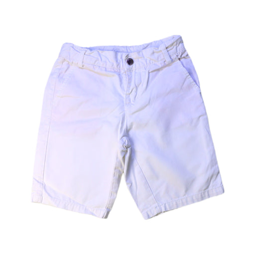 A White Shorts from Jacadi in size 4T for boy. (Front View)