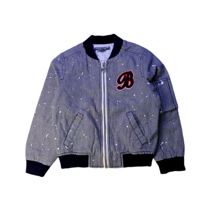 A Navy Lightweight Jackets from Bonpoint in size 4T for boy. (Front View)