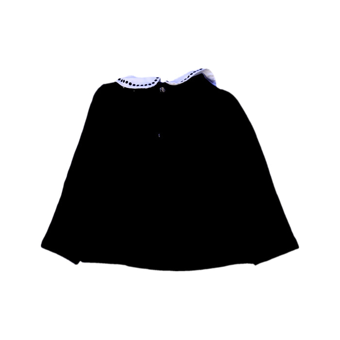 A Black Long Sleeve Tops from Jacadi in size 2T for girl. (Back View)