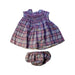 A Purple Skirt Sets from Bonpoint in size 2T for girl. (Front View)