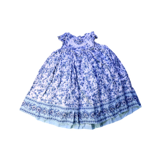 A Blue Sleeveless Dresses from Janie & Jack in size 18-24M for girl. (Front View)