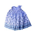 A Blue Sleeveless Dresses from Janie & Jack in size 18-24M for girl. (Back View)