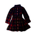 A Red Long Sleeve Dresses from Polo Ralph Lauren in size 3T for girl. (Front View)