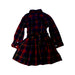 A Red Long Sleeve Dresses from Polo Ralph Lauren in size 3T for girl. (Back View)