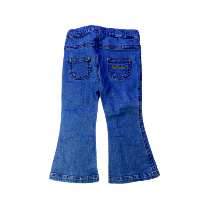 A Blue Jeans from Louis Louise in size 2T for girl. (Back View)