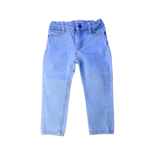 A Blue Jeans from Janie & Jack in size 2T for girl. (Front View)