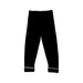 A Black Leggings from Jacadi in size 3T for girl. (Front View)