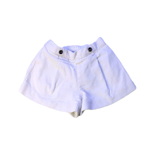 A White Shorts from Jacadi in size 6-12M for girl. (Front View)