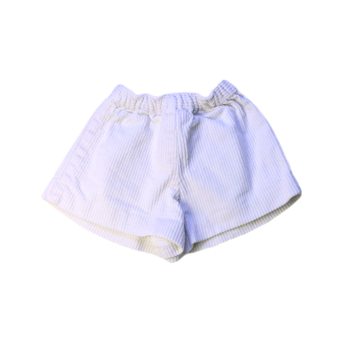 A White Shorts from Jacadi in size 6-12M for girl. (Back View)