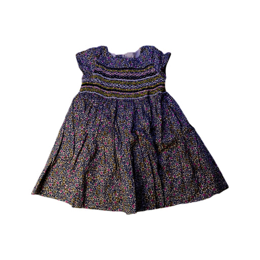 A Multicolour Short Sleeve Dresses from Bonpoint in size 4T for girl. (Front View)