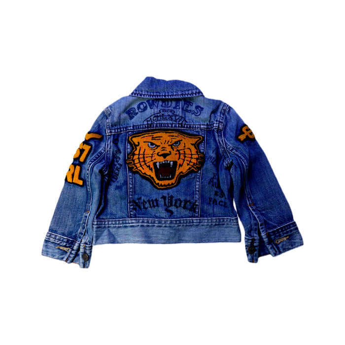 A Blue Lightweight Jackets from Polo Ralph Lauren in size 2T for boy. (Back View)
