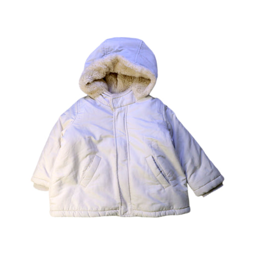 A White Puffer/Quilted Coats & Outerwear from Bonpoint in size 2T for girl. (Front View)