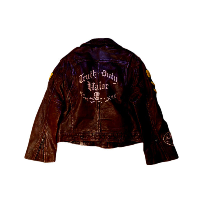 A Brown Lightweight Jackets from Polo Ralph Lauren in size 4T for boy. (Back View)