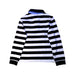 A Black Long Sleeve Polos from Jacadi in size 6T for boy. (Back View)