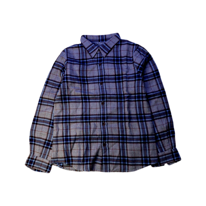A Grey Long Sleeve Shirts from Bonpoint in size 8Y for boy. (Front View)