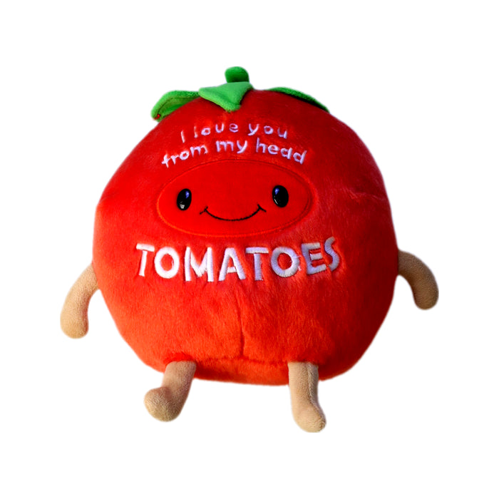 A Red Soft Toys from Aurora in size O/S for neutral. (Front View)