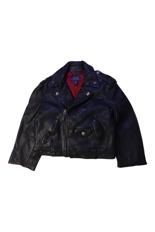 A Black Lightweight Jackets from Polo Ralph Lauren in size 3T for boy. (Front View)