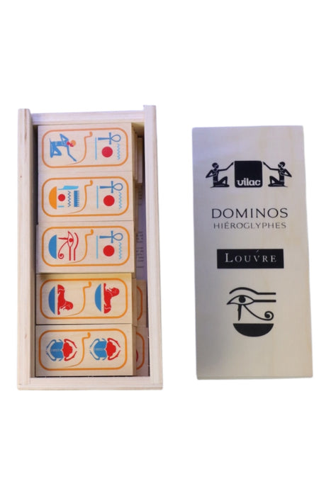 A White Board Games & Puzzles from Vilac in size O/S for neutral. (Back View)