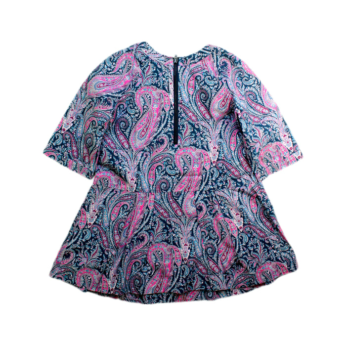 A Pink Short Sleeve Dresses from Bonpoint in size 3T for girl. (Back View)