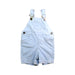 A Blue Overall Shorts from Bonpoint in size 12-18M for neutral. (Front View)
