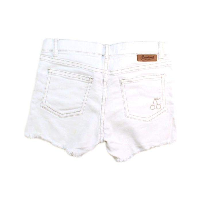 A White Shorts from Bonpoint in size 6T for girl. (Back View)