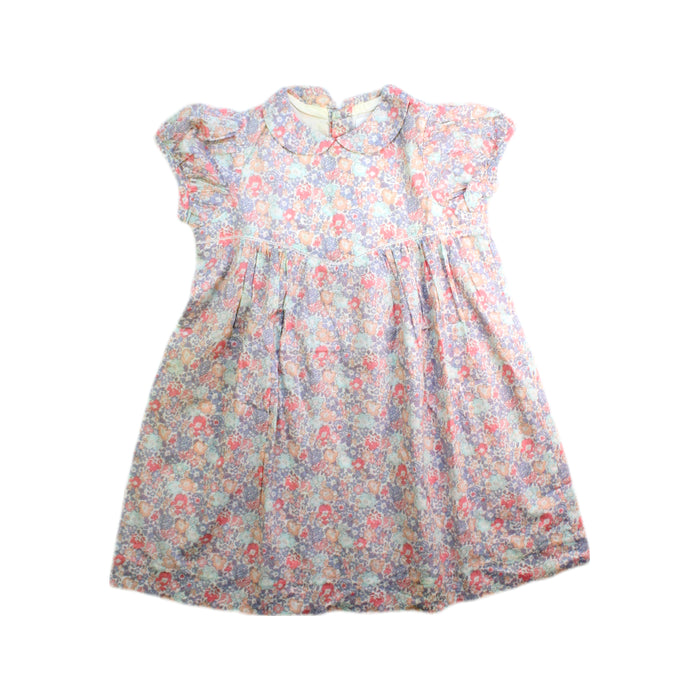 A Multicolour Short Sleeve Dresses from Bonpoint in size 3T for girl. (Front View)