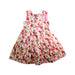 A Pink Sleeveless Dresses from Mides in size 5T for girl. (Front View)